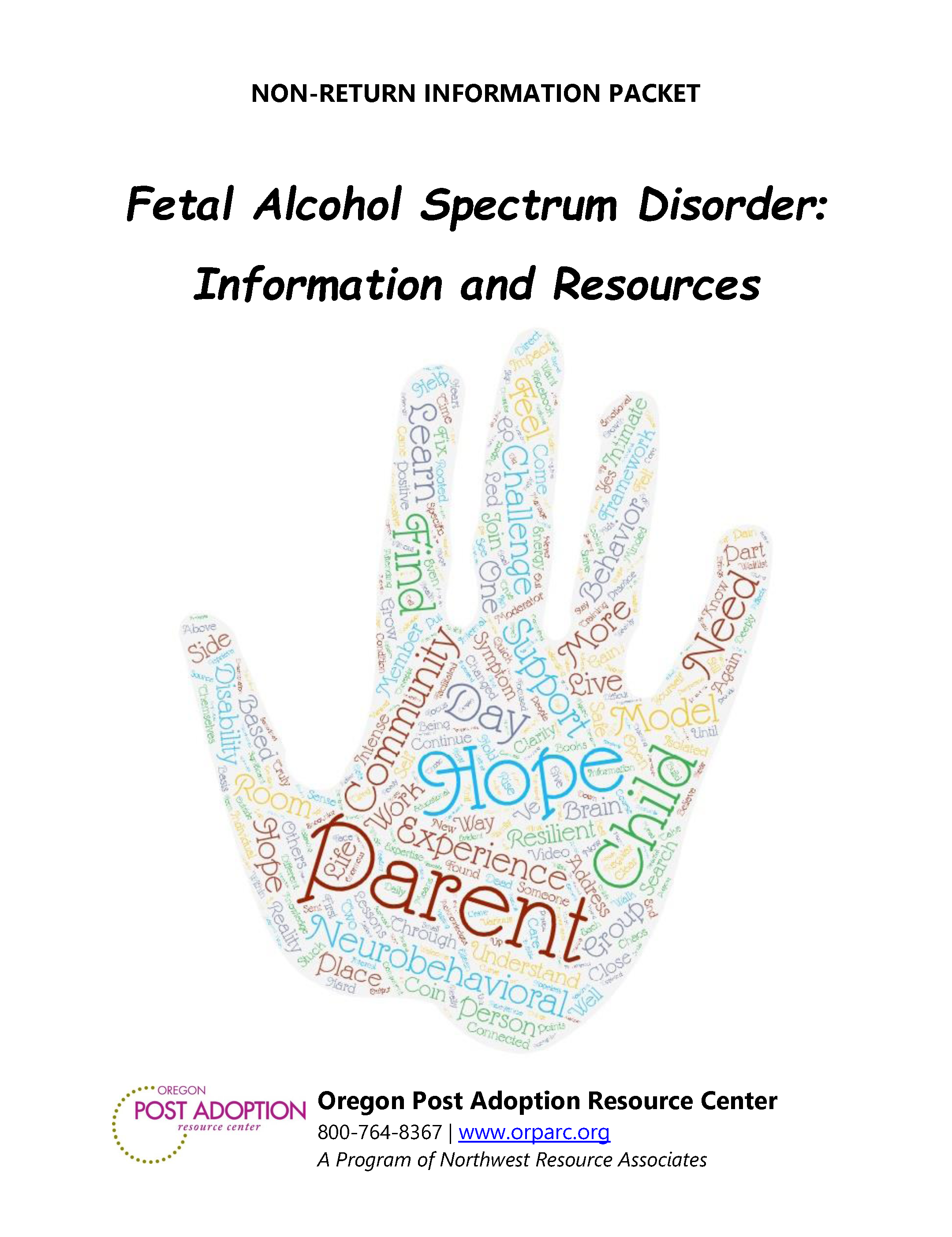 Title details for Fetal Alcohol Spectrum Disorder (FASD): Information and Resources by Oregon Post Adoption Resource Center - Available